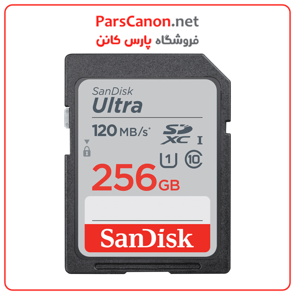 کارت حافظه سن دیسک SanDisk 256GB Ultra UHS-I SDXC Memory Card — تصویر ۲