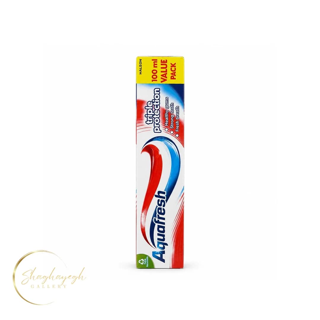 خمیر دندان Triple Protection آکوافرش 100 میل — تصویر ۲