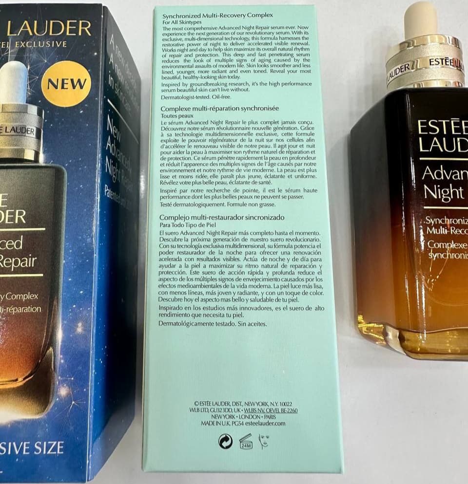سرم ادونس نایت ریپیر استی لادر ESTEE LAUDER حجم 100 میلی لیتر — تصویر ۸