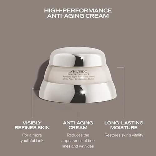 کرم ضد پیری بایو پرفرمنس شیسیدو Bio-Performance — تصویر ۶