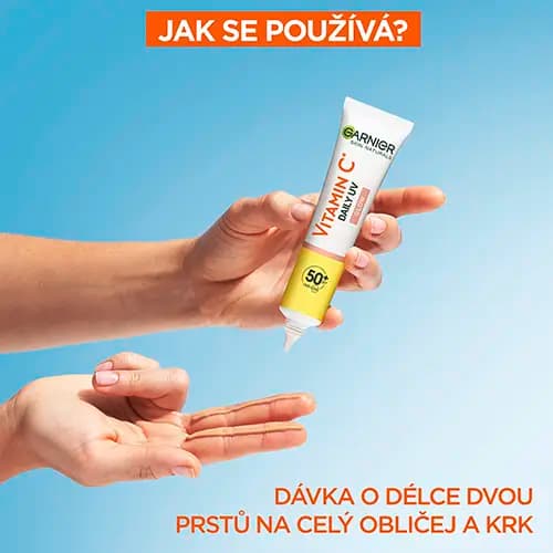 ضد آفتاب فلوئیدی ویتامین سی گارنیر – رنگی SPF50 — تصویر ۷