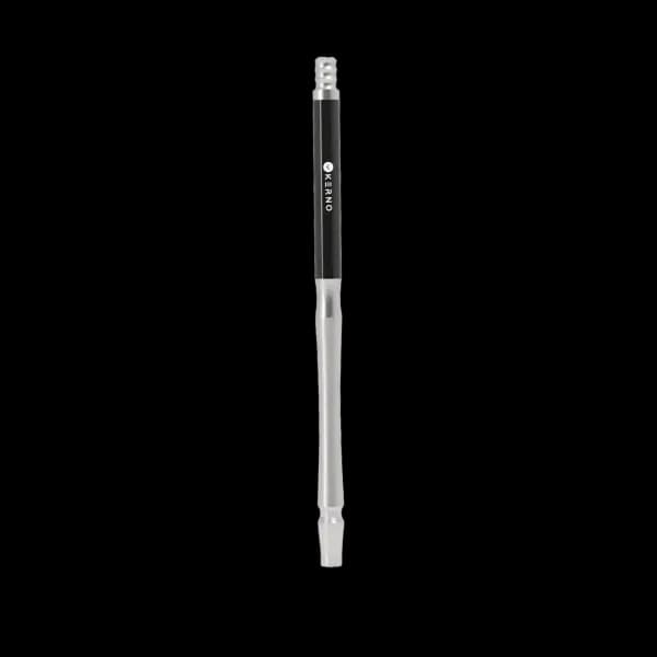 دسته شلنگ آلومینیومی قلیان کرنو نقره ای Kerno hookah aluminum hose handle silver