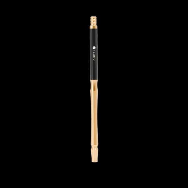 دسته شلنگ آلومینیومی قلیان کرنو طلایی Kerno hookah aluminum hose handle gold — تصویر ۲