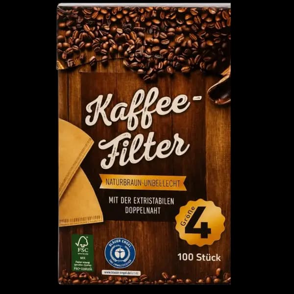 فیلتر قهوه کافی فیلتر کاغذی مدل kaffee filter 4cu — تصویر ۲