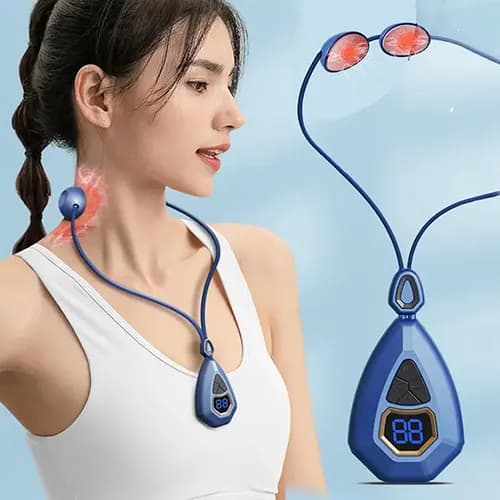 ماساژور گردن EMS حرارتی شارژی آویز گردن بلوایدیا — تصویر ۴