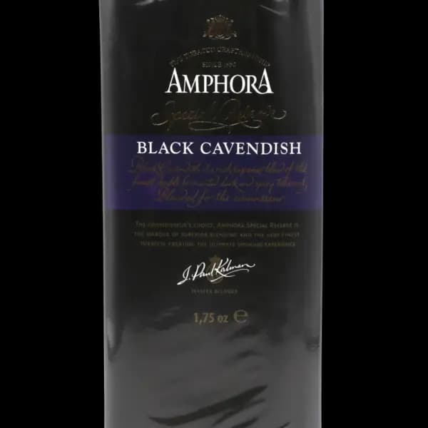 توتون پیپ آمفورا بلک کوندیش Amphora black cavendish pipe tobacco