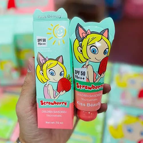 کرم ضد آفتاب کودک بی رنگ کیس بیوتی SPF 50 — تصویر ۵