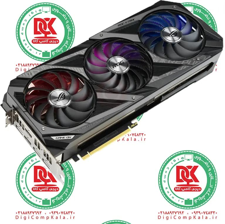 کارت گرافیک Asus RTX 3070 8GB سری گیمینگ یکسال گارانتی اصلی بانی نو فروش آنلاین و حضوری