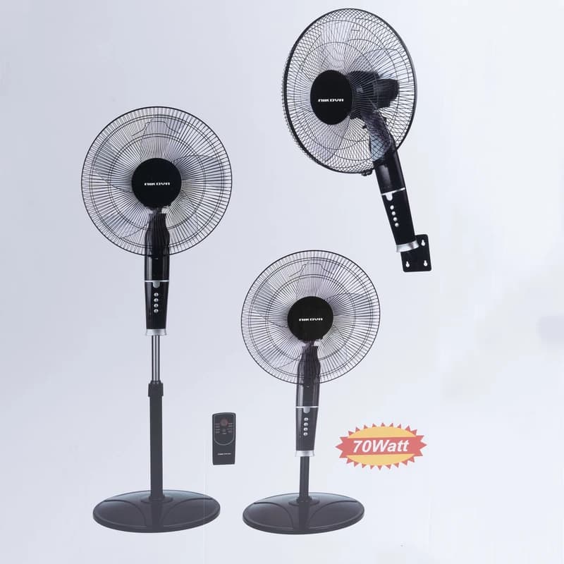 پنکه سه حالته نیکووا مدل NSF-383 | ایستاده، رومیزی و دیواری — تصویر ۵