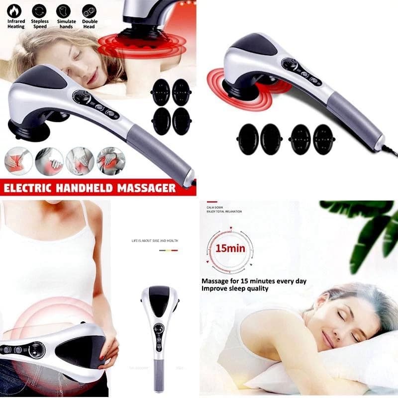 ماساژور برقی سولاکس مدل Double Heads Heating — تصویر ۱۰