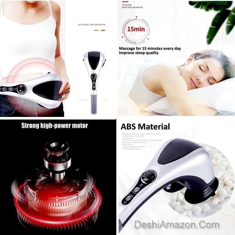 ماساژور برقی سولاکس مدل Double Heads Heating — تصویر ۱۱