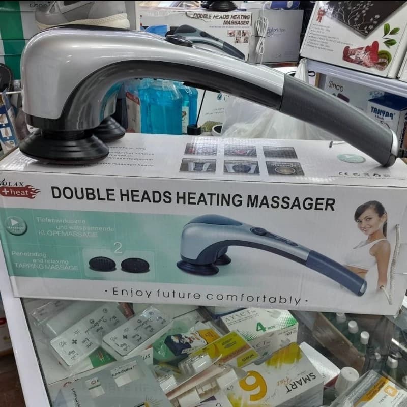 ماساژور برقی سولاکس مدل Double Heads Heating — تصویر ۹