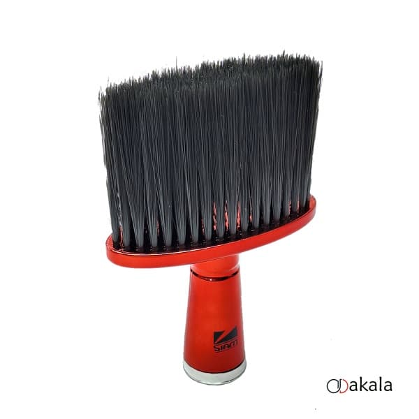 موپران آرایشگری صیام دسته دار قرمز با موی مشکی کد 22 — تصویر ۵