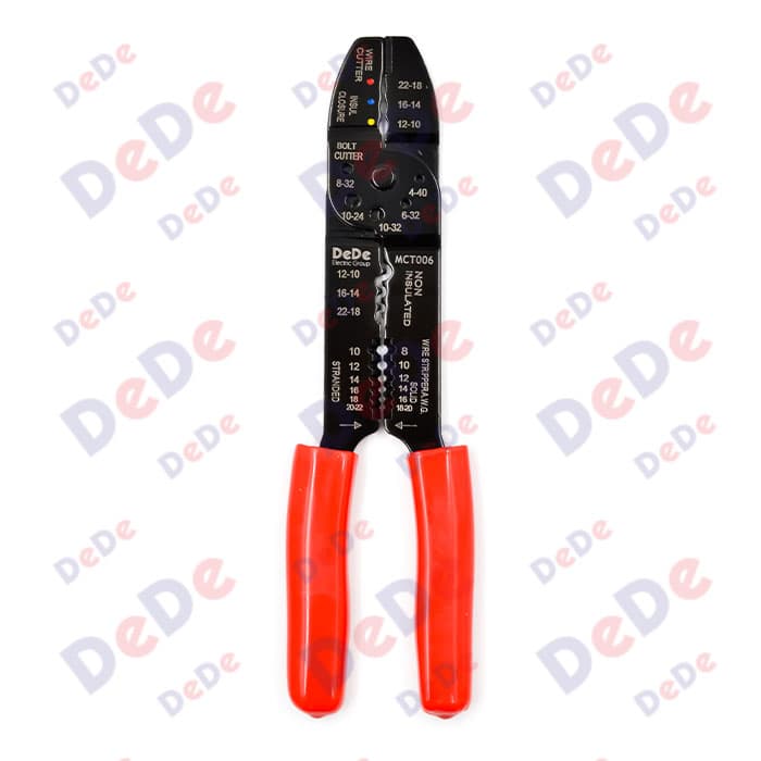 پرس کابلشو (سرسیم زن) و سیم لخت کن مارک DeDe مدل MCT006
