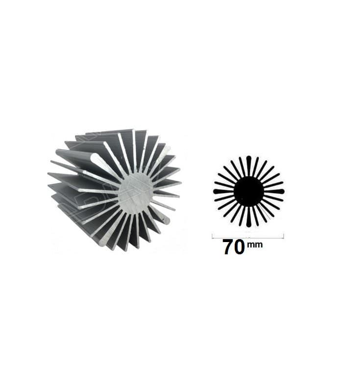 هیت سینک آلومینیومی خورشیدی 70x100mm — تصویر ۶