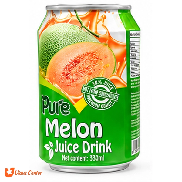 نوشیدنی Pure با طعم ملون 330 میل