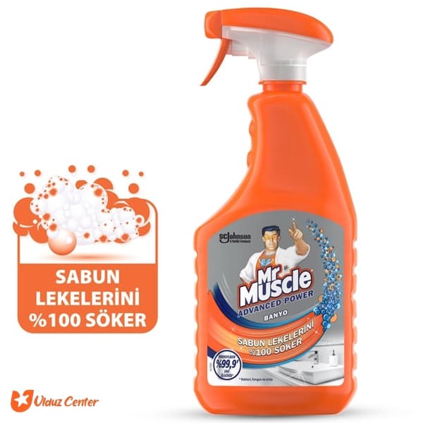 اسپری پاک کننده سطوح سرویس بهداشتی Mr.Muscle حجم 750 میل