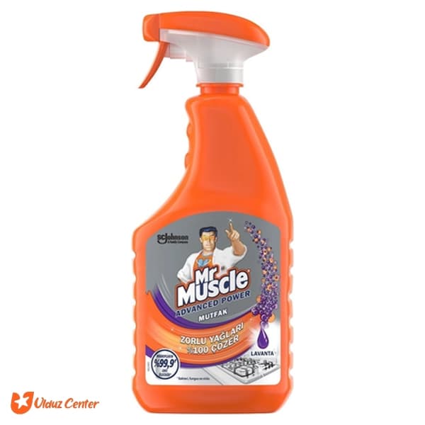 اسپری پاک کننده سطوح آشپزخانه Mr.Muscle حجم 750 میل