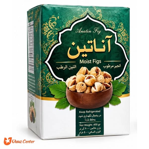 انجیر مرطوب پاکتی آناتین 200 گرمی — تصویر ۲