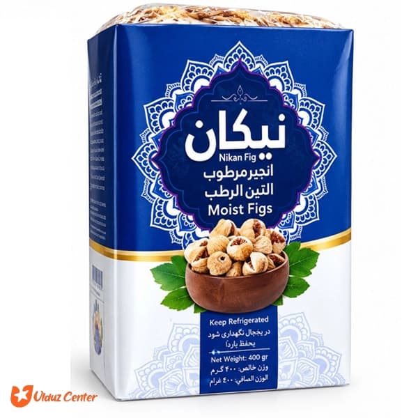 انجیر مرطوب پاکتی نیکان 400 گرمی — تصویر ۲