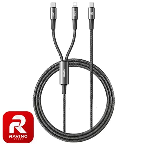 کابل تبدیل USB-C به USB-C ریمکس مدل CB25 — تصویر ۳