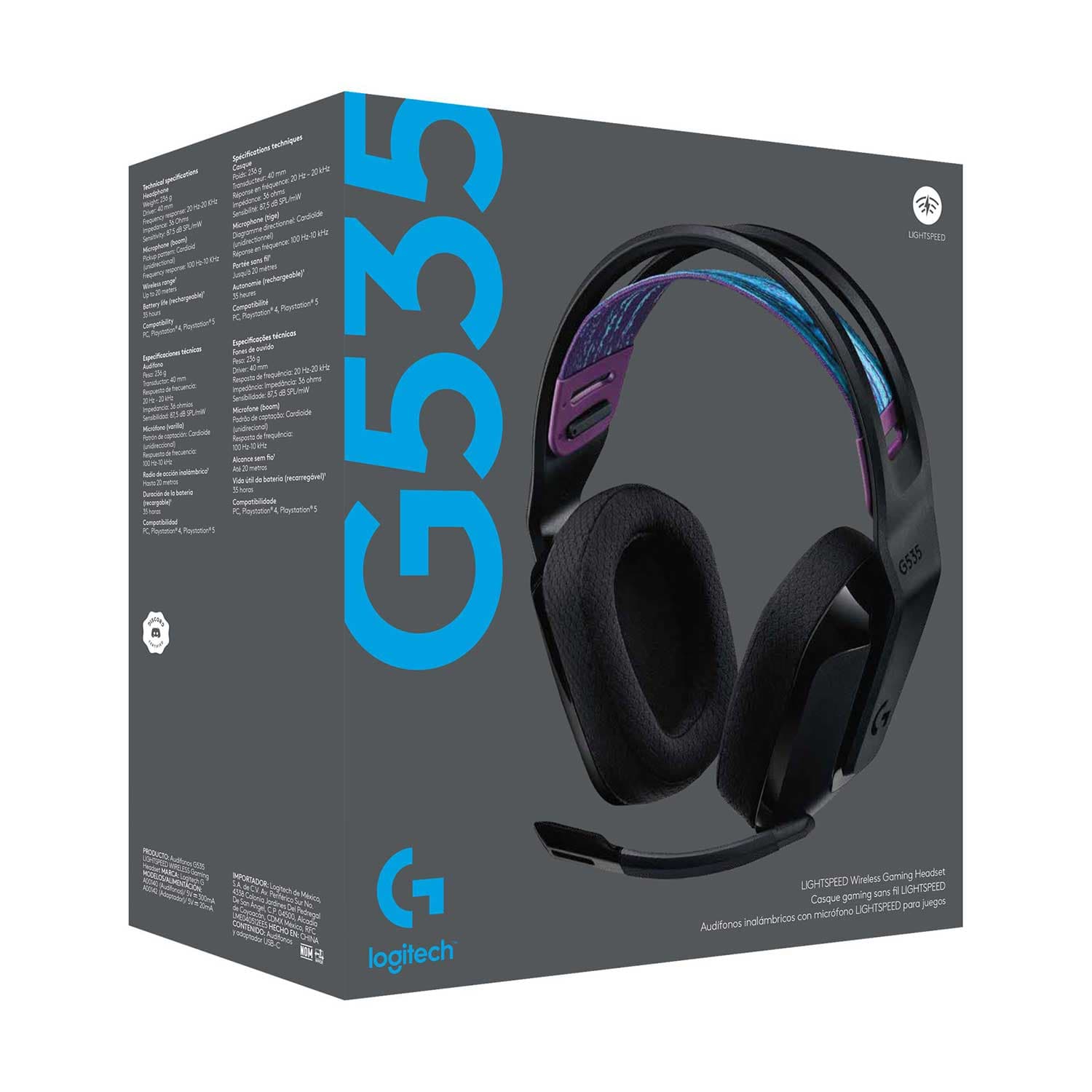 هدست گیمینگ لاجیتک مدل Logitech G733 LIGHTSPEED — تصویر ۱۲