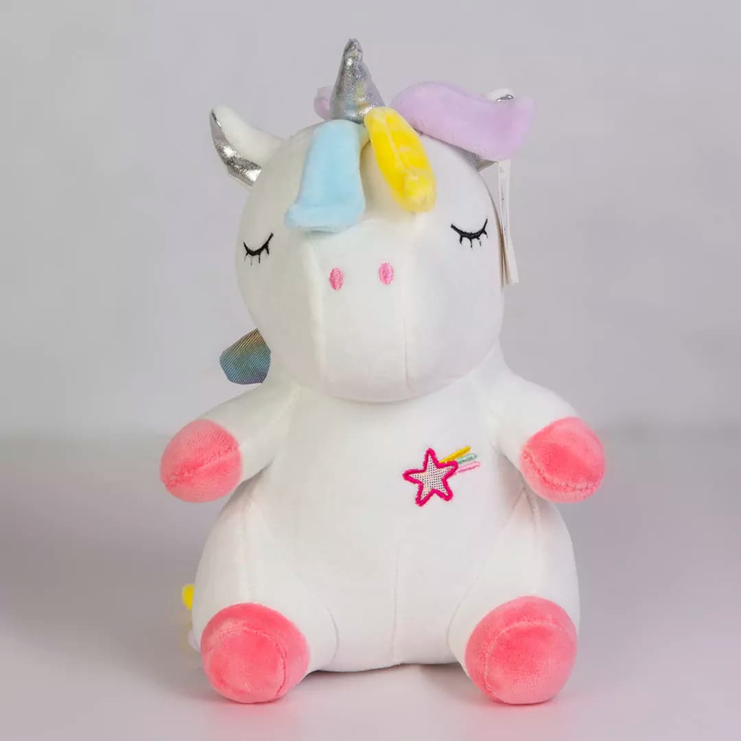 عروسک اسب تک شاخ کد 9280🦄 برای ولنتاین |باختر