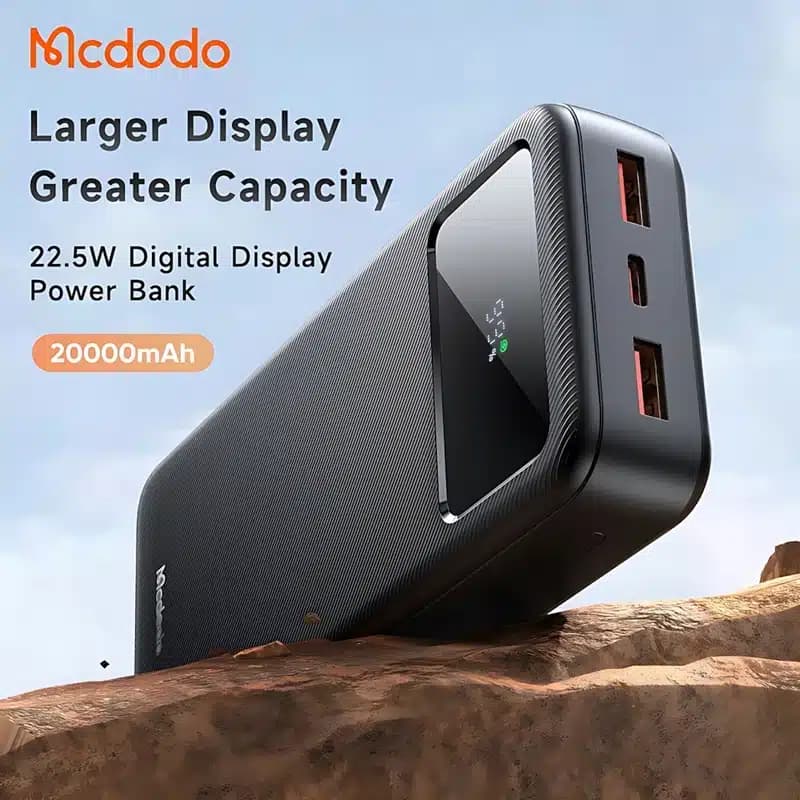 پاوربانک مک دودو MC-4230 ظرفیت 20000 میلی آمپر ساعت — تصویر ۳