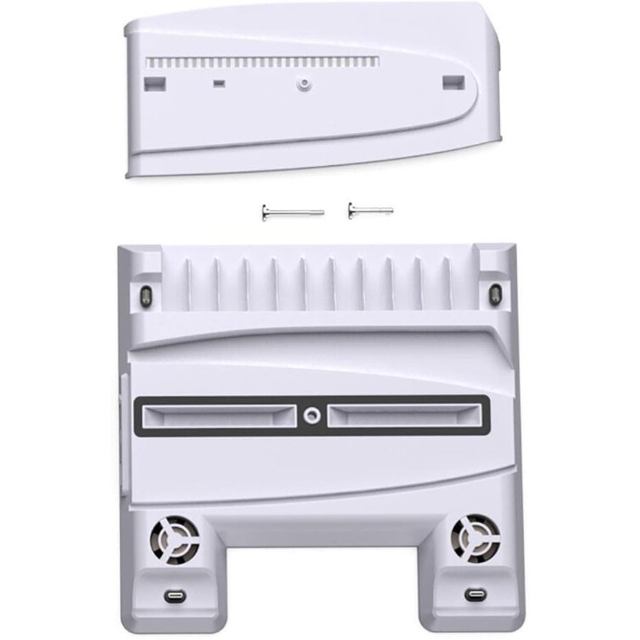 استند و شارژر دسته بازی دابی مدل DOBE TP5-3537D PS5 سفید — تصویر ۳