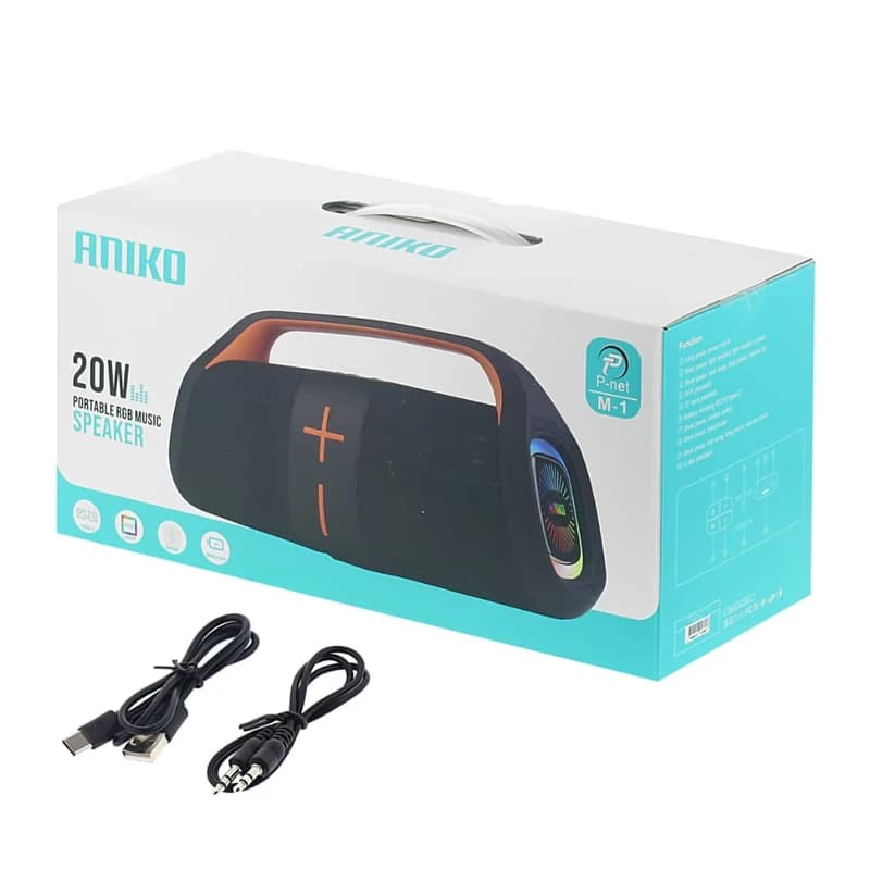 اسپیکر بلوتوثی قابل حمل آنیکو مدل M_1 — تصویر ۱۰