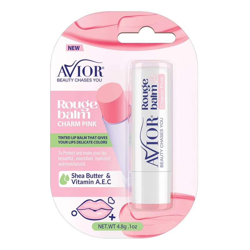 بالم لب رنگی مدل Charm Pink اویور (رنگ صورتی)