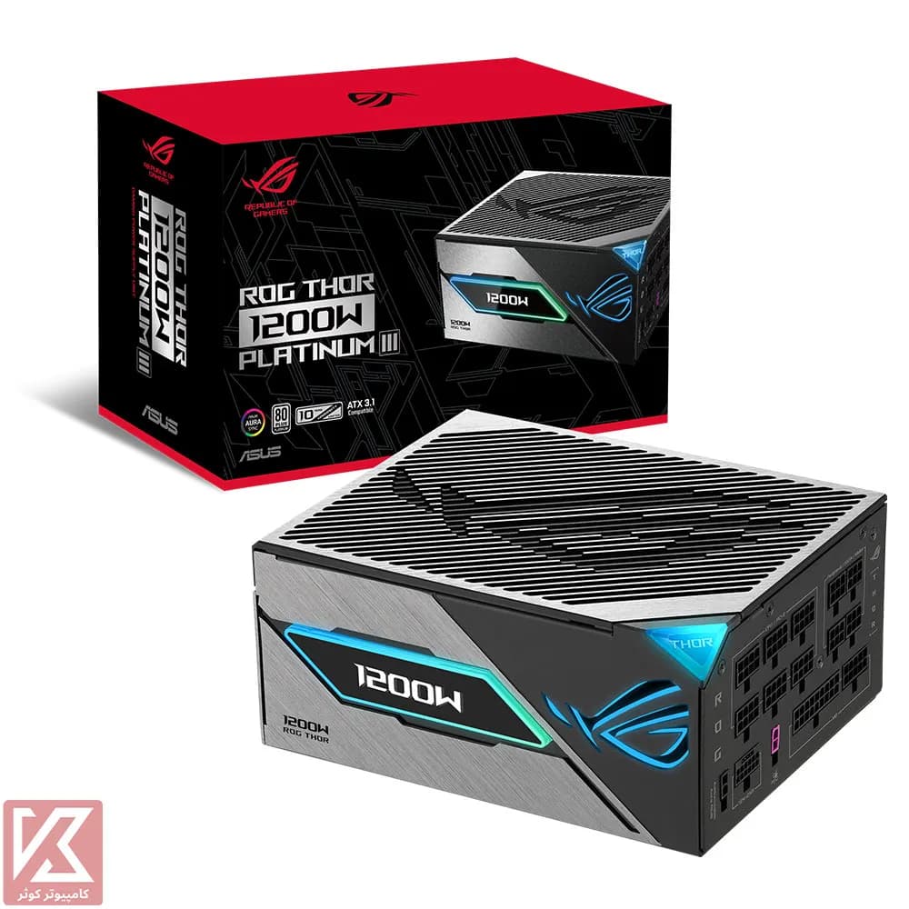 پاور ایسوس 1200 وات ROG Thor 1200W Platinum III — تصویر ۲