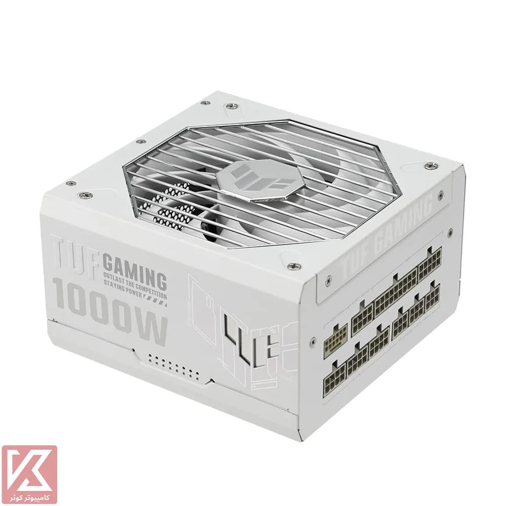 پاور ایسوس 1000 وات فول ماژولار مدل TUF Gaming 1000W WHITE4 — تصویر ۹