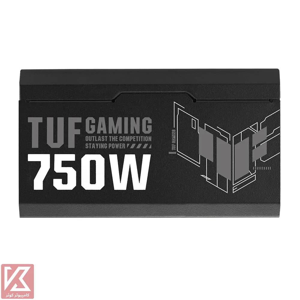 پاور ایسوس 750 وات فول ماژولار مدل TUF Gaming 750W Gold — تصویر ۶