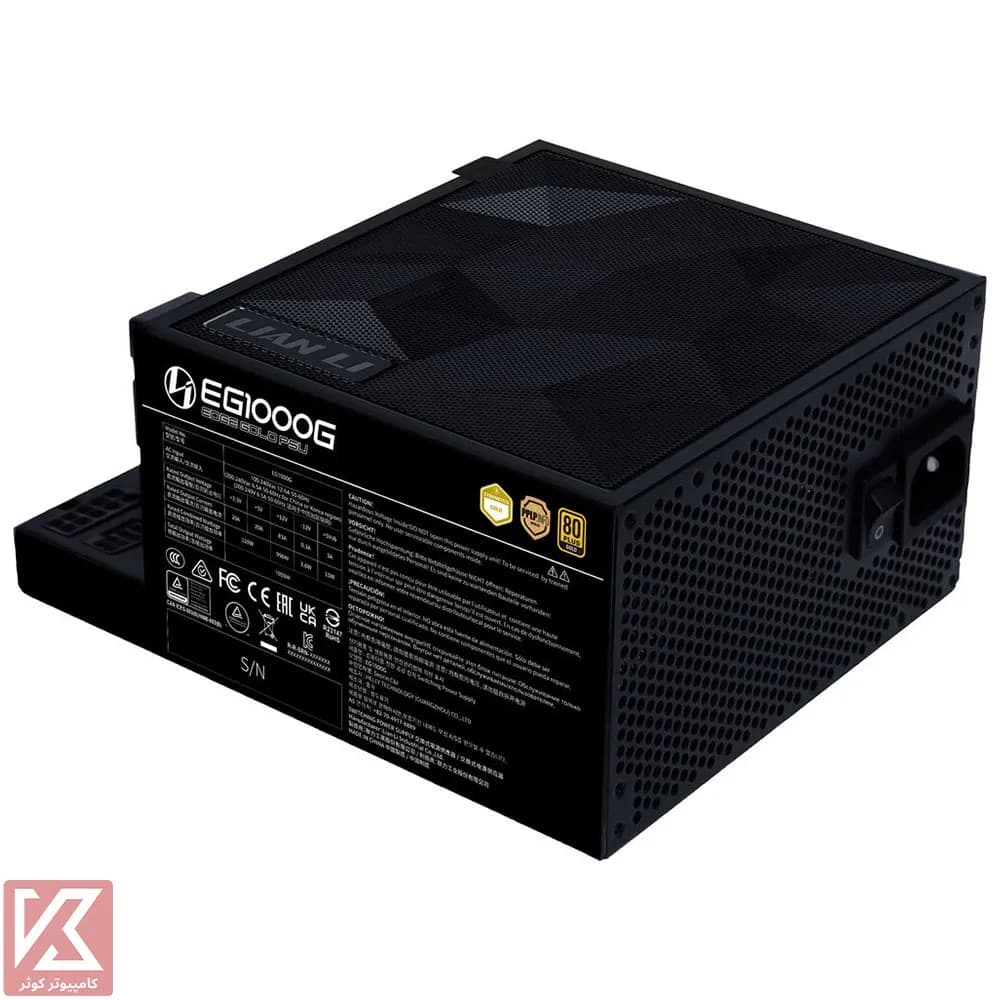 پاور لیان لی فول ماژولار 1000 وات مدل EDGE GOLD 1000 — تصویر ۶