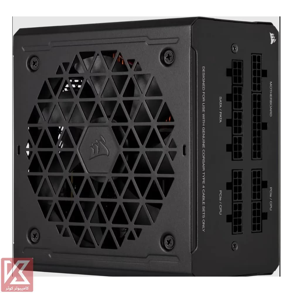 پاور کورسیر فول ماژولار 750 وات مدل RM750e ATX 3.1 — تصویر ۱۱