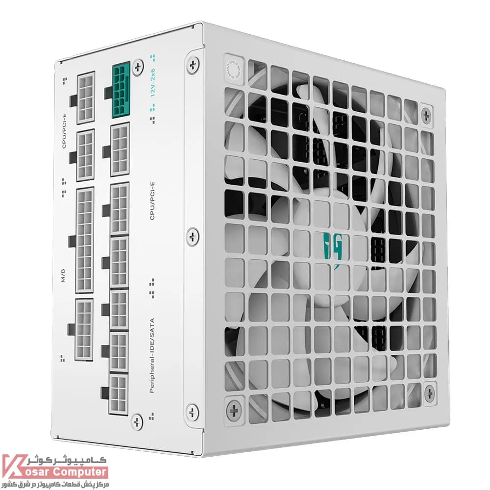 پاور دیپ کول 1000 وات مدل PN1000M WH ATX 3.1 — تصویر ۶