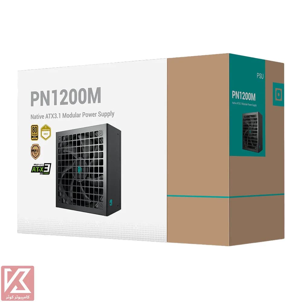 پاور دیپ کول 1200 وات مدل PN1200M ATX 3.1 — تصویر ۲