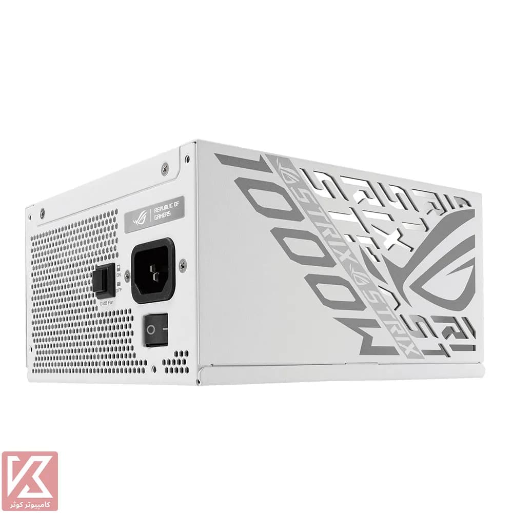 پاور ایسوس 1000 وات فول ماژولار مدل ROG Strix 1000W Platinum White — تصویر ۵