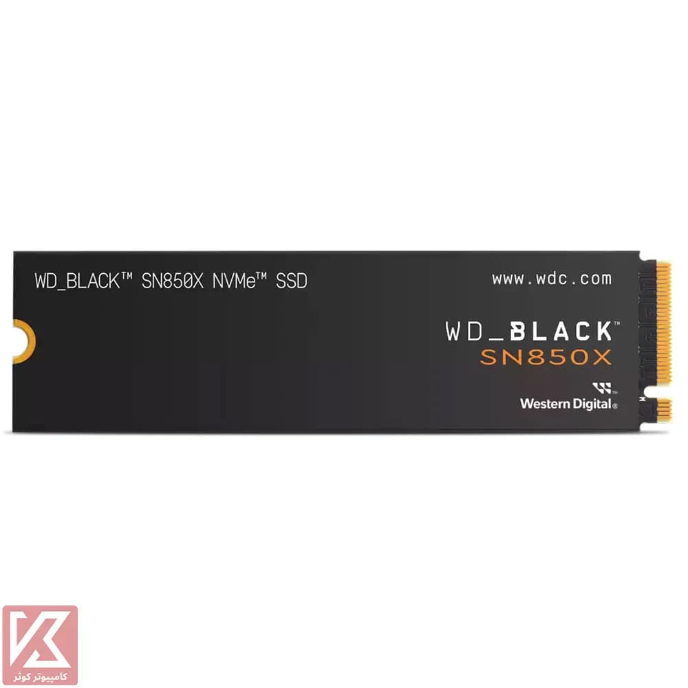 اس اس دی وسترن دیجیتال 2 ترابایت مدل BLACK SN850X PCIe 4.0 — تصویر ۲