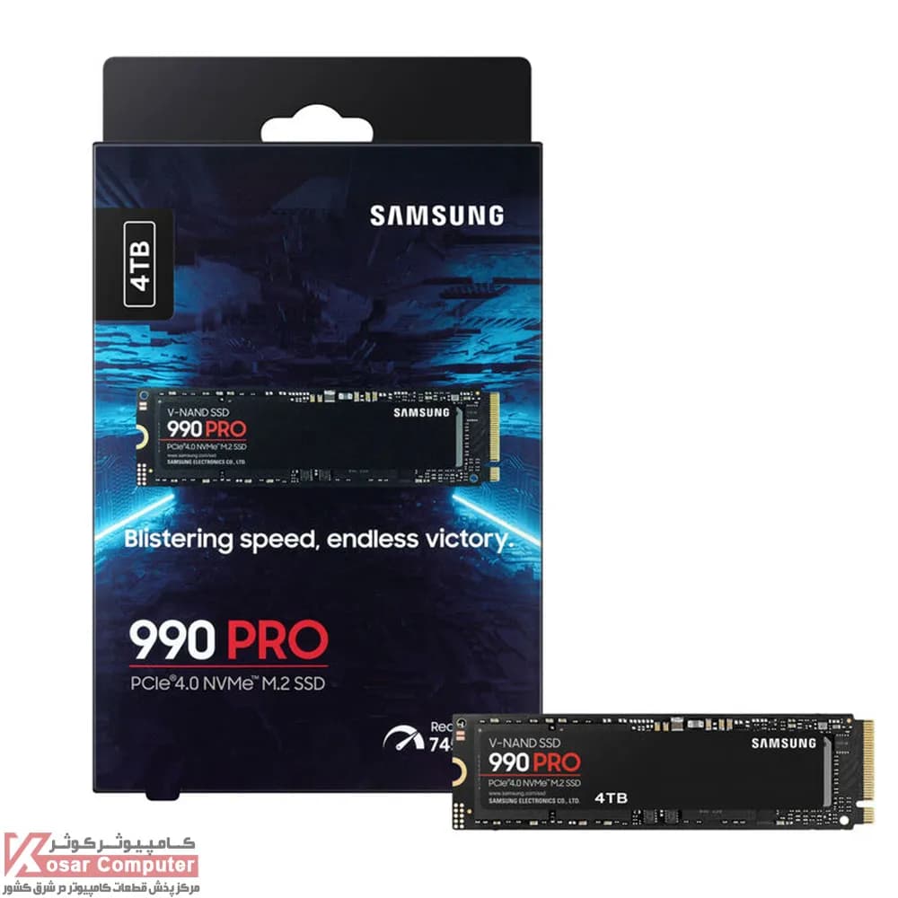 اس اس دی سامسونگ 4 ترابایت مدل M.2 NVME 990 PRO — تصویر ۵