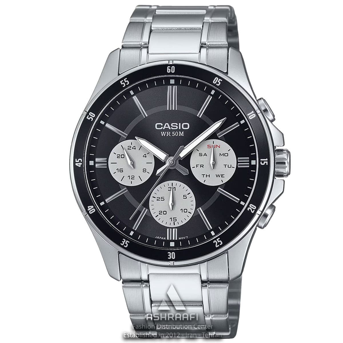 ساعت کاسیو Casio مردانه مدل MTP-1374D-1A3V — تصویر ۷