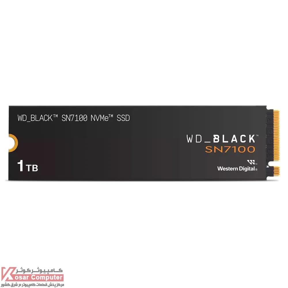 اس اس دی وسترن دیجیتال 2 ترابایت مدل BLACK SN7100 PCIe 4.0 — تصویر ۶
