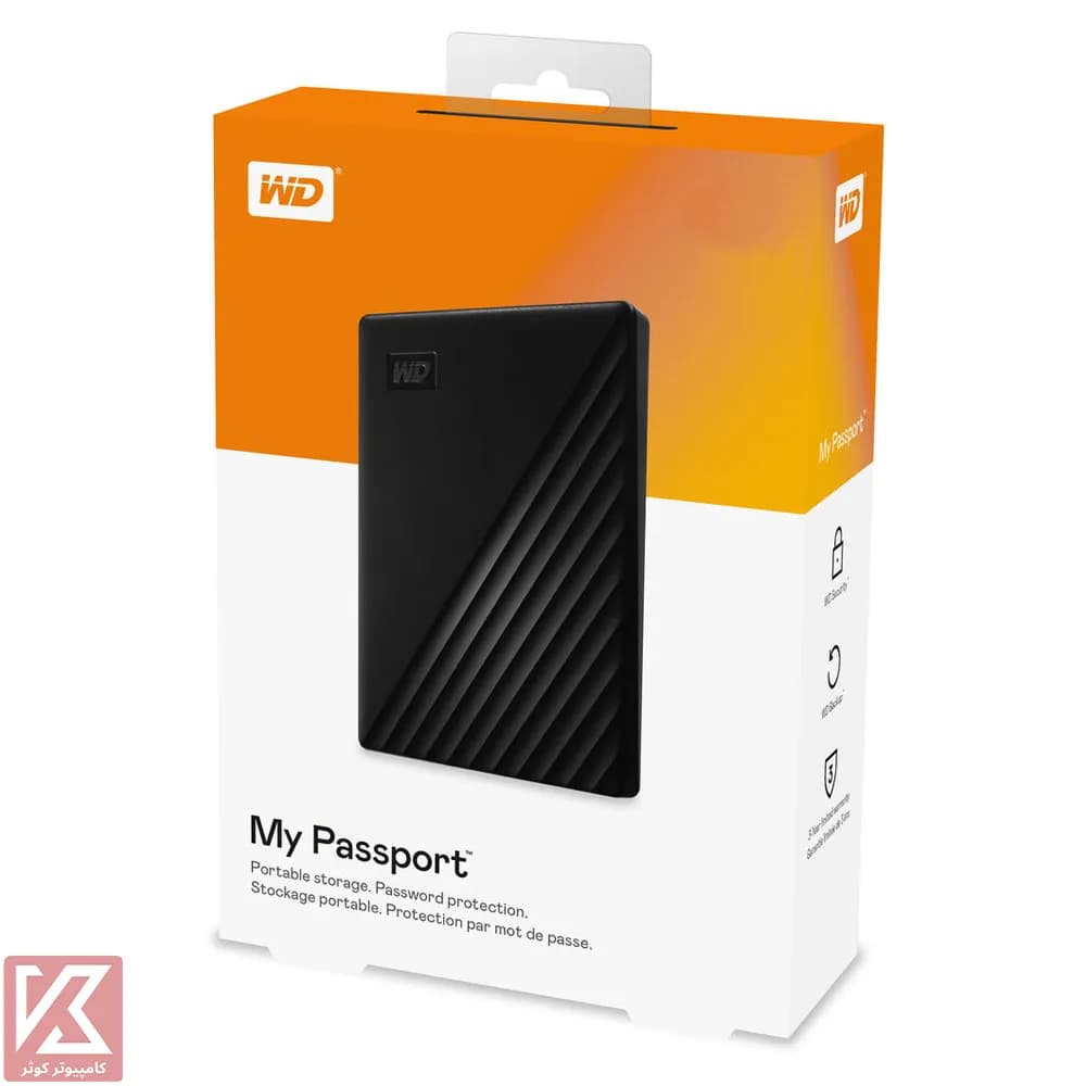 هارد اکسترنال وسترن دیجیتال 6 ترابایت مدل My Passport — تصویر ۷