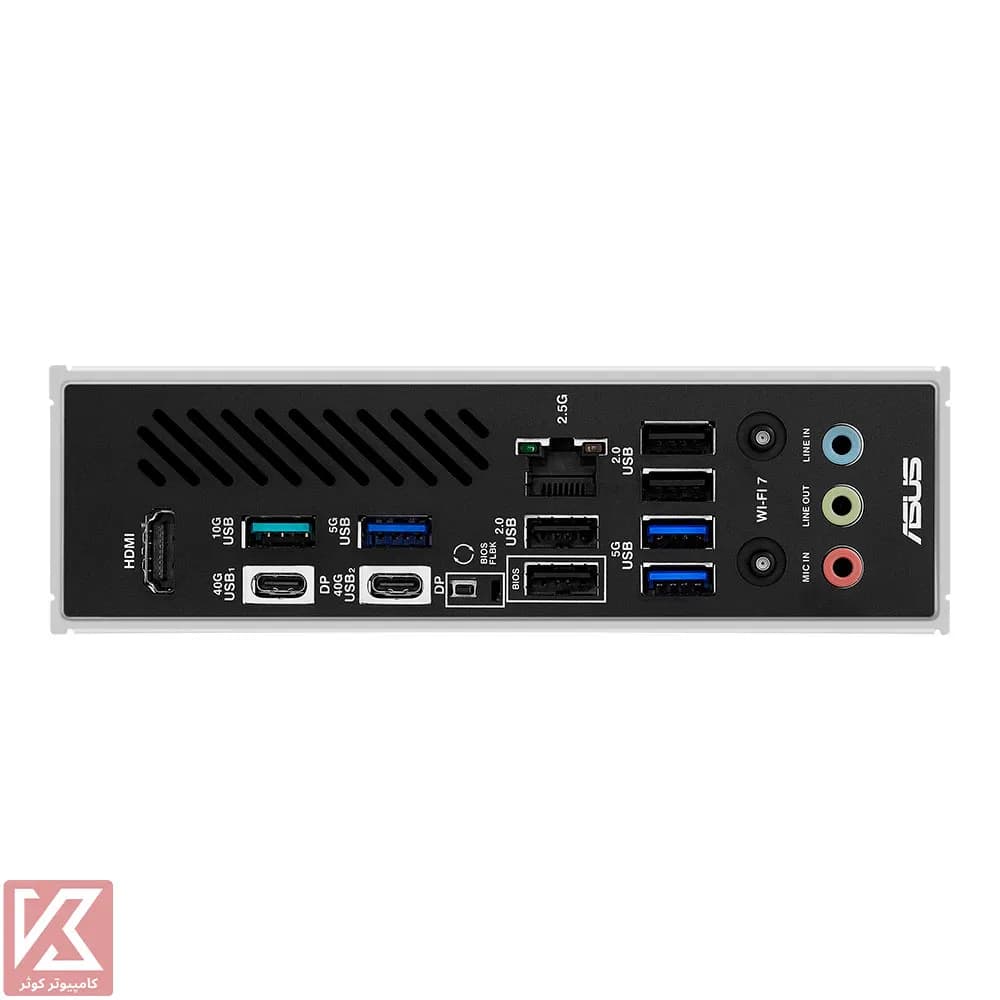 مادربرد ایسوس وایرلس X870 MAX GAMING WIFI7 DDR5 — تصویر ۷