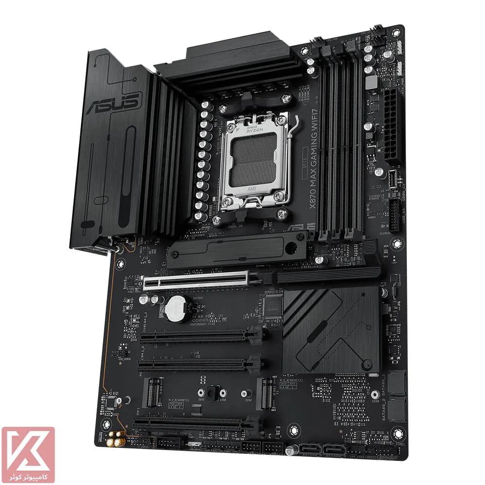 مادربرد ایسوس وایرلس X870 MAX GAMING WIFI7 DDR5 — تصویر ۳