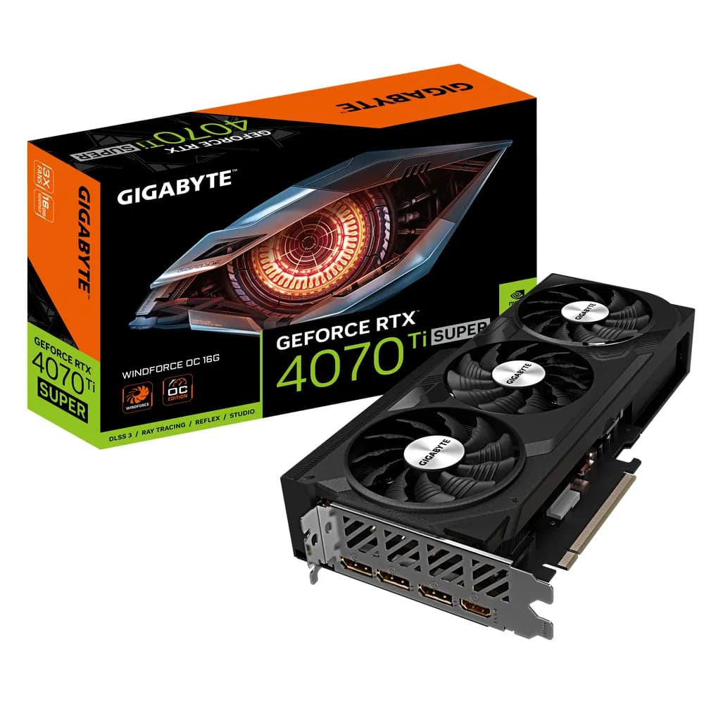 کارت گرافیک گیگابایت RTX 4070 Ti SUPER WINDFORCE OC 16G — تصویر ۸
