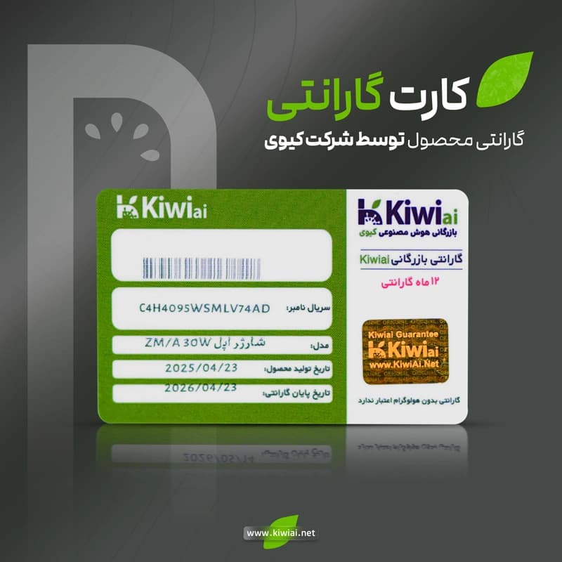شارژر دیواری اپل (اصل) 30W USB-C — تصویر ۷