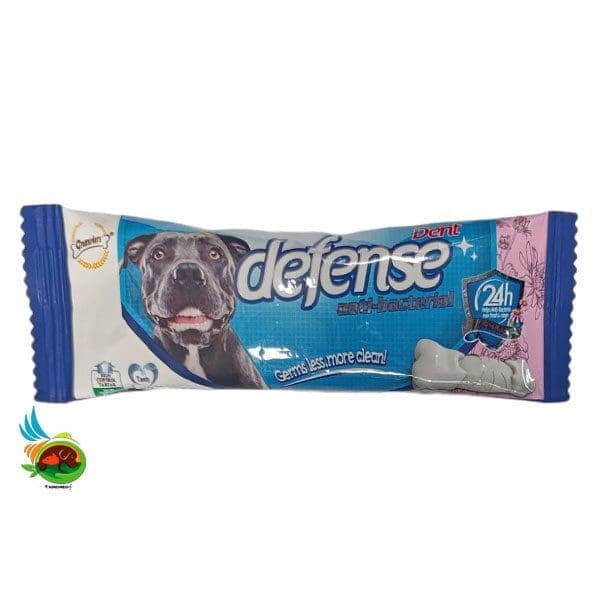 تشویقی استخوان کلسیمی آنتی باکتریال سگ نژاد کوچک گناولرز Gnawlers defense anti-bacterial بسته ۱ عددی