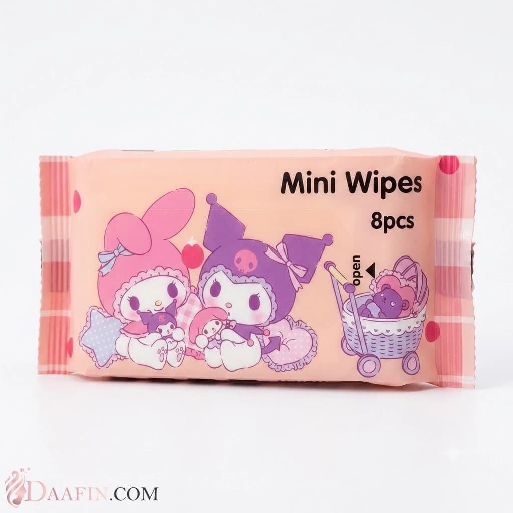 دستمال مرطوب جیبی فانتزی Mini Wipes — تصویر ۲